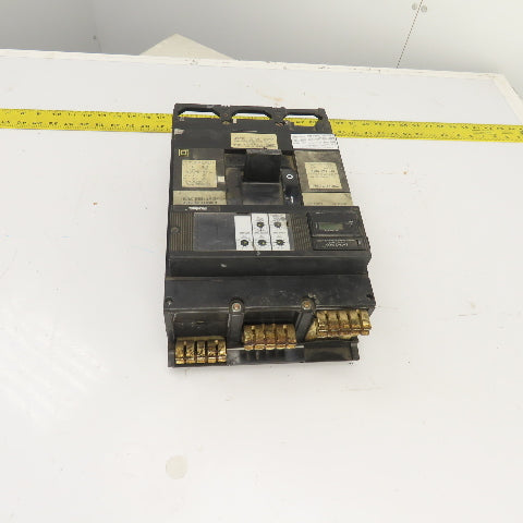 Square D ME36400LS 400A Circuit Breaker W/Micrologic Trip Unit RP100 600VAC