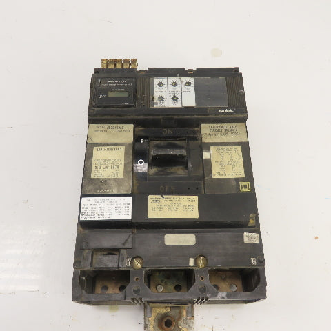 Square D ME36400LS 400A Circuit Breaker W/Micrologic Trip Unit RP100 600VAC