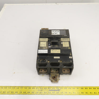 Square D ME36400LS 400A Circuit Breaker W/Micrologic Trip Unit RP100 600VAC