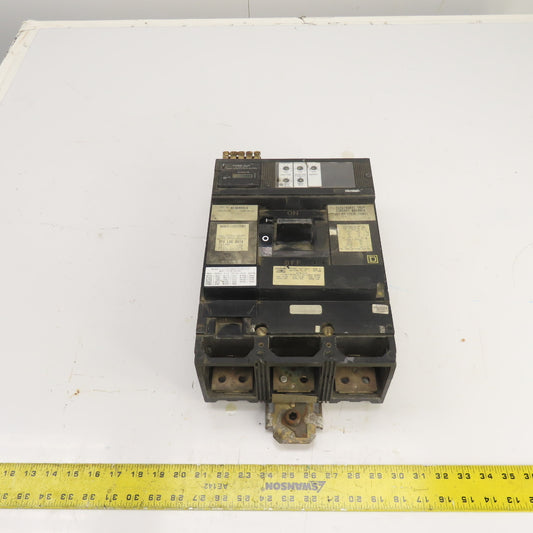 Square D ME36400LS 400A Circuit Breaker W/Micrologic Trip Unit RP100 600VAC