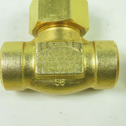 Hoke 6325 F4B 1/4" Npt Brass In-line Filter 40-55 Micron 3000PSI Lot Of 2