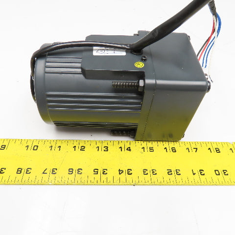 Oubang 5IK40RGN-C 220V 50/60Hz 1300/1600RPM 2 Speed Gear Motor 7.5:1 Ratio