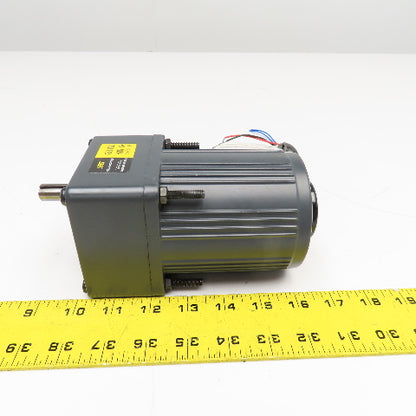 Oubang 5IK40RGN-C 220V 50/60Hz 1300/1600RPM 2 Speed Gear Motor 7.5:1 Ratio