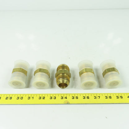 Niagara PN16 Brass Hydraulic Fitting Adaptor 1" NPT Lot Of 5