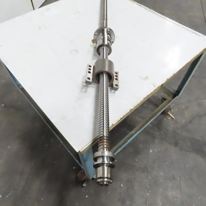Mitsubishi M-V55B 40mm Single Start Ball Screw & Nut 10mm Pitch 1898mm OAL