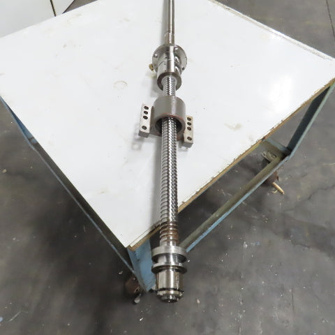 Mitsubishi M-V55B 40mm Single Start Ball Screw & Nut 10mm Pitch 1898mm OAL