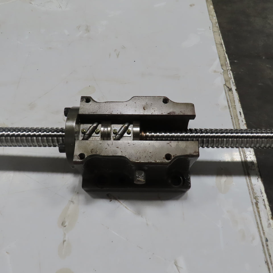 Mitsubishi M-V55B 40mm Single Start Ball Screw & Nut 10mm Pitch 1778mm OAL