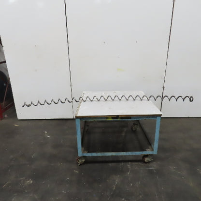 3-1/4" OD x 2.02" ID Centerless Trash Scrap Chip Auger Screw 101-1/2"L 4" Pitch