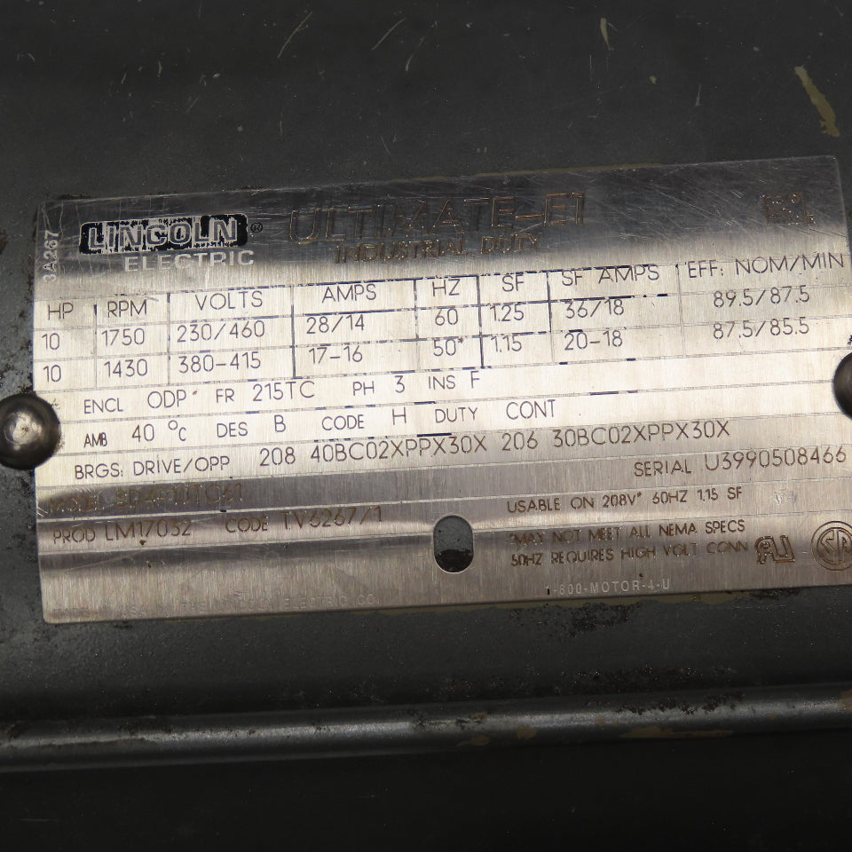 Bosch 0513400260 10Hp 230/460V 3Ph Variable Displacement Vane Pump