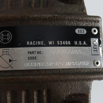 Bosch 0513400260 10Hp 230/460V 3Ph Variable Displacement Vane Pump