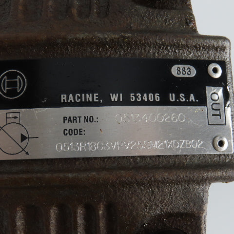 Bosch 0513400260 10Hp 230/460V 3Ph Variable Displacement Vane Pump