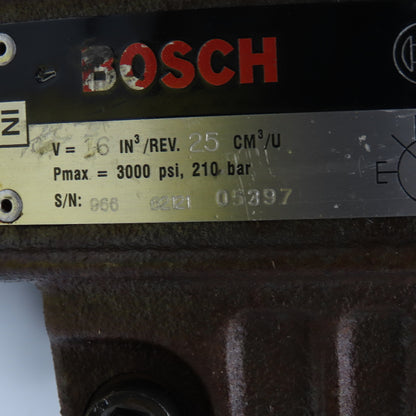 Bosch 0513400260 10Hp 230/460V 3Ph Variable Displacement Vane Pump