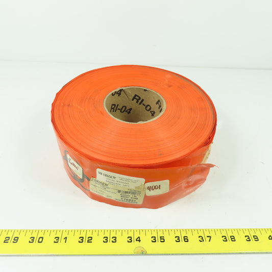 Brady 91448 CAUTION BIOHAZARD Orange Barricade Tape