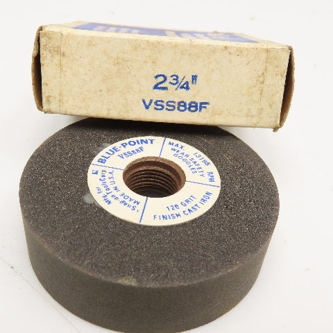 Blue Point VSS88F 2-3/4" OD Silicon Carbide Cast Iron Grinding Stone 120 Grit