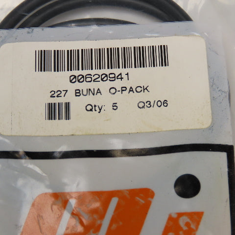 Motion Industries 00620941 Buna O-Ring O-Pack 2-3/8" x 2-1/8" x 1/8" Lot Of 10