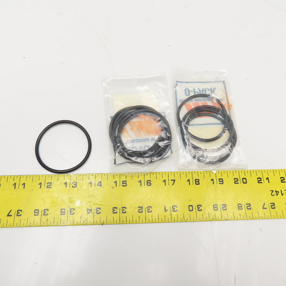 Motion Industries 00620941 Buna O-Ring O-Pack 2-3/8" x 2-1/8" x 1/8" Lot Of 10