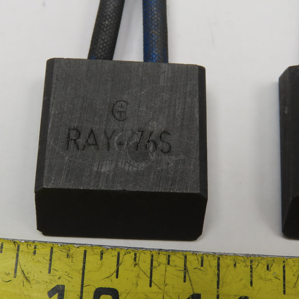 RAY-76S 1-1/4" x 1/2" Forklift Carbon Brush Set Lot Of 4