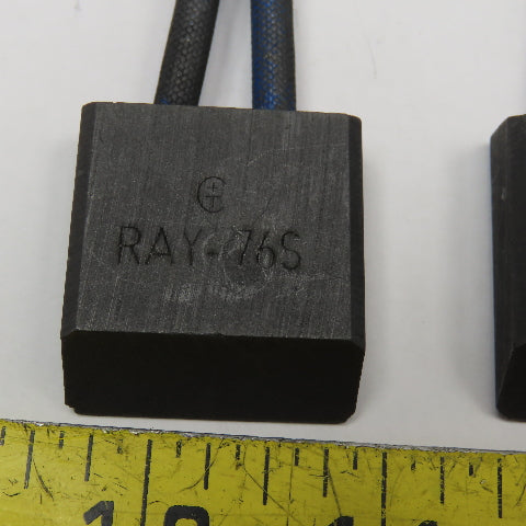 RAY-76S 1-1/4" x 1/2" Forklift Carbon Brush Set Lot Of 4