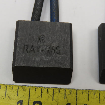 RAY-76S 1-1/4" x 1/2" Forklift Carbon Brush Set Lot Of 4
