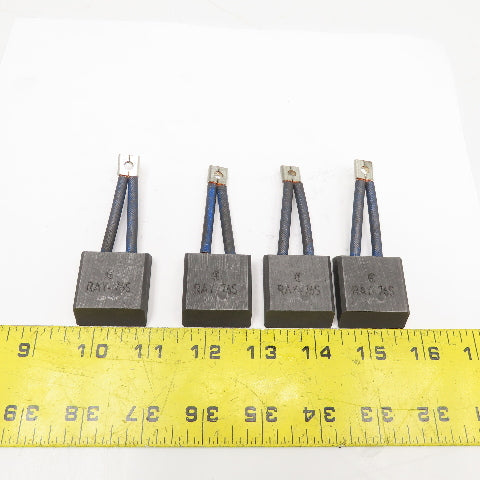 RAY-76S 1-1/4" x 1/2" Forklift Carbon Brush Set Lot Of 4