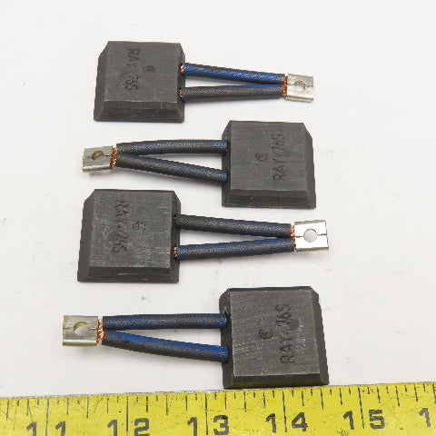 RAY-76S 1-1/4" x 1/2" Forklift Carbon Brush Set Lot Of 4