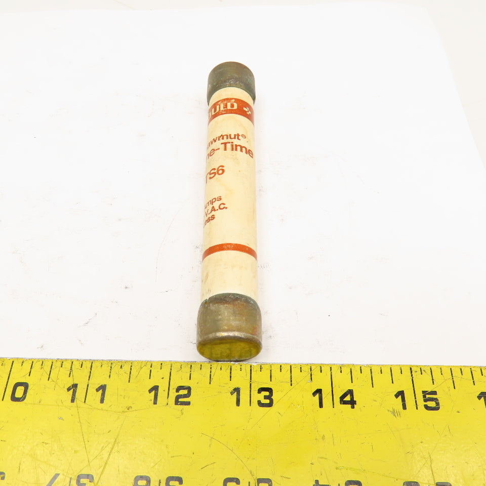 Gould Shawmut OTS6 6A 600V One-Time Class K5 Fuse Lot Of 6