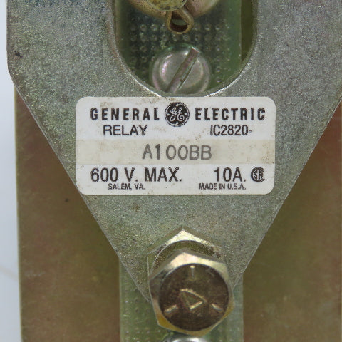 General Electric A100BB Relay Mounting Assembly