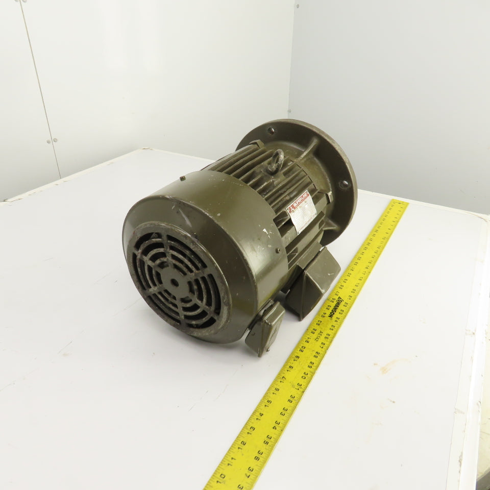 Mitsubishi SE-JFO-FV 5.5kW AC Electric Motor 1730RPM 220V 3PH 132S Frame