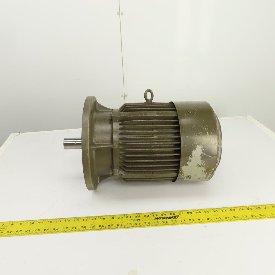 Mitsubishi SE-JFO-FV 5.5kW AC Electric Motor 1730RPM 220V 3PH 132S Frame
