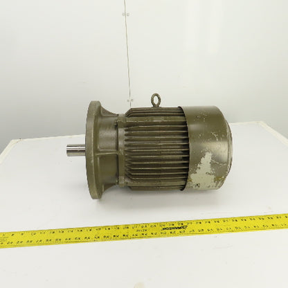 Mitsubishi SE-JFO-FV 5.5kW AC Electric Motor 1730RPM 220V 3PH 132S Frame