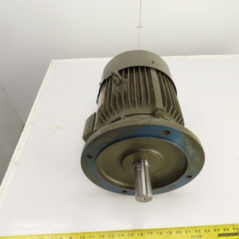 Mitsubishi SE-JFO-FV 5.5kW AC Electric Motor 1730RPM 220V 3PH 132S Frame