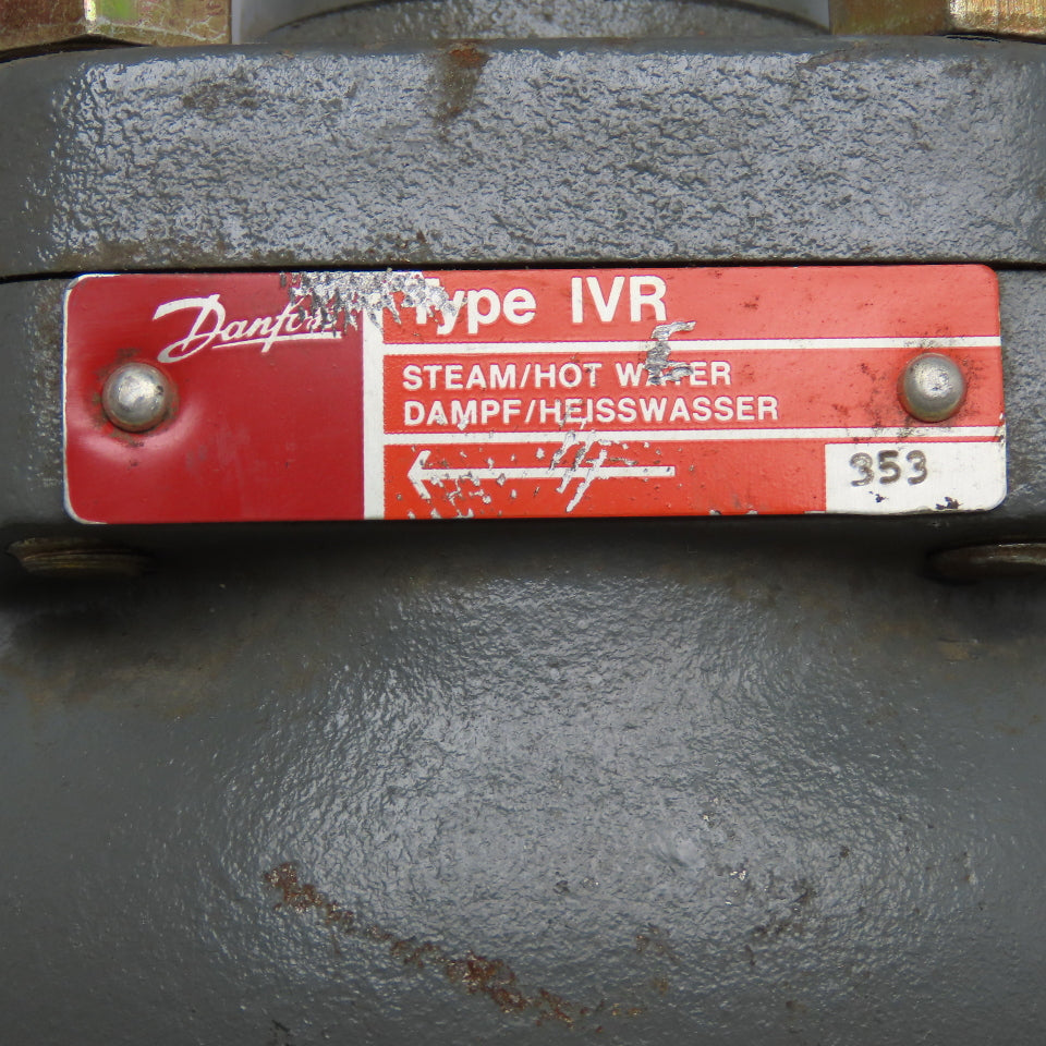 Danfoss GG25 KVS 10 IVR 1" Steam Hot Water Valve