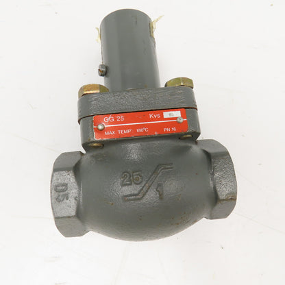 Danfoss GG25 KVS 10 IVR 1" Steam Hot Water Valve