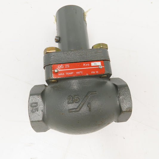 Danfoss GG25 KVS 10 IVR 1" Steam Hot Water Valve
