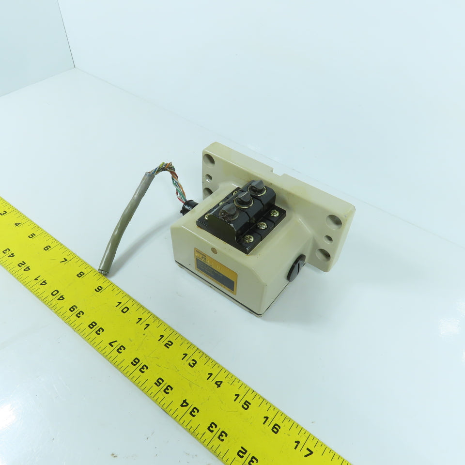 Omron 3ZBD4-1N 15A 3-Position Limit Switch 125/250/480V AC