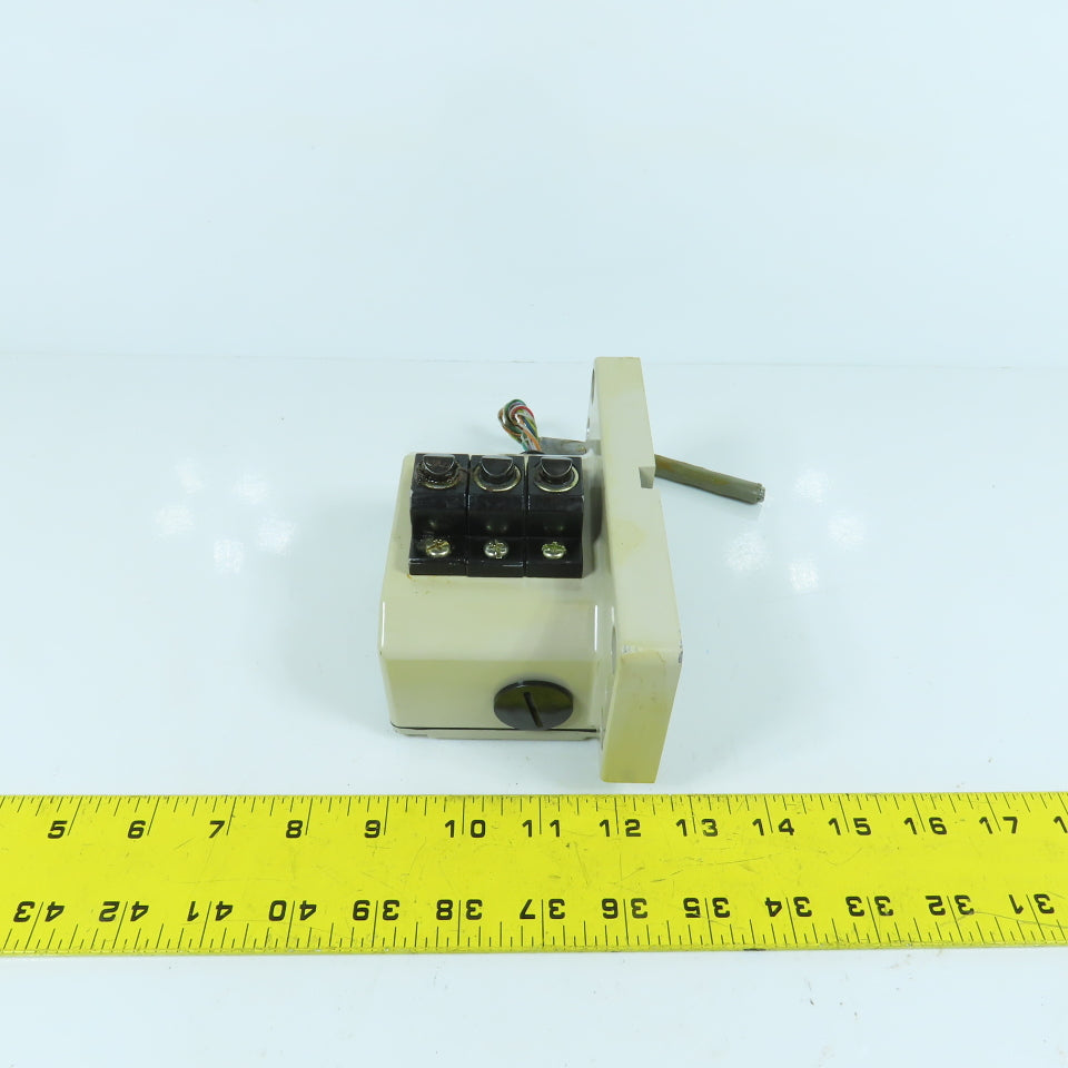 Omron 3ZBD4-1N 15A 3-Position Limit Switch 125/250/480V AC