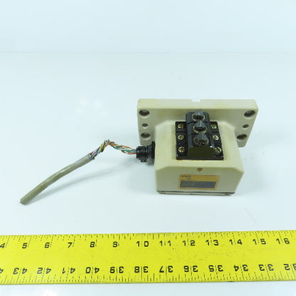 Omron 3ZBD4-1N 15A 3-Position Limit Switch 125/250/480V AC