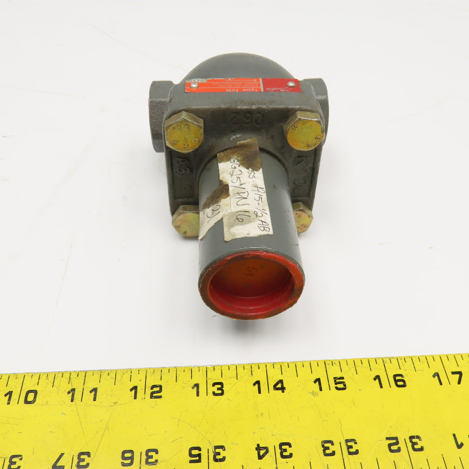 Danfoss GG25 KVS 0.63 IVR 1/2" Steam Hot Water Valve