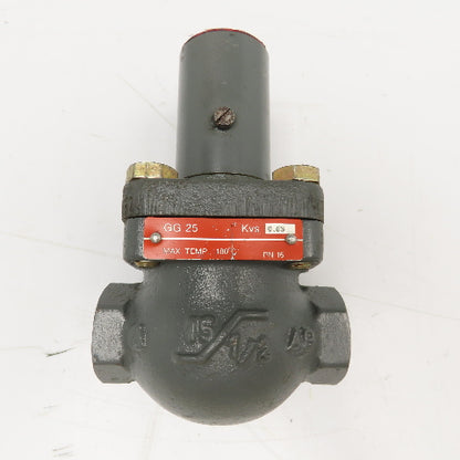 Danfoss GG25 KVS 0.63 IVR 1/2" Steam Hot Water Valve