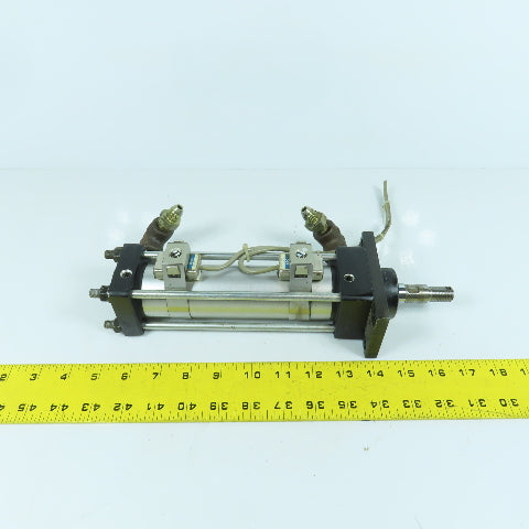 SMC CHDAF40-105-69L-X Hydraulic Cylinder 40mm Bore 105mm Stroke W/ Sensors