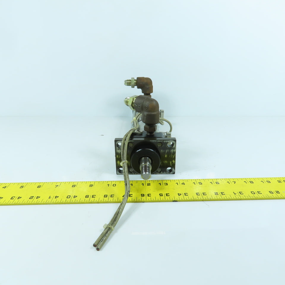 SMC CHDAF40-162-69L Hydraulic Cylinder 40mm Bore 162mm Stroke W/ Sensors