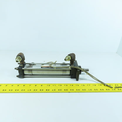 SMC CHDAF40-162-69L Hydraulic Cylinder 40mm Bore 162mm Stroke W/ Sensors