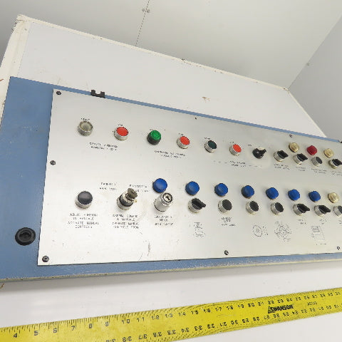 Sinico Operator Control Panel W/ E-Stop, Selector & Push Switches Indicators