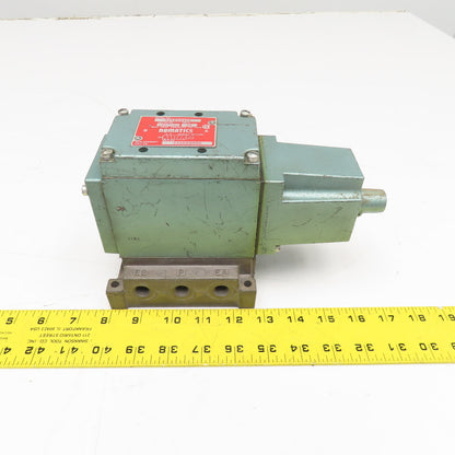 Numatics 32SAD4410 Single Solenoid Directional Valve Spring Return 120V