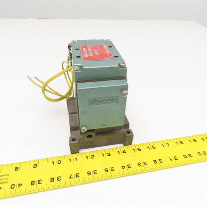 Numatics 32SAD4410 Single Solenoid Directional Valve Spring Return 120V
