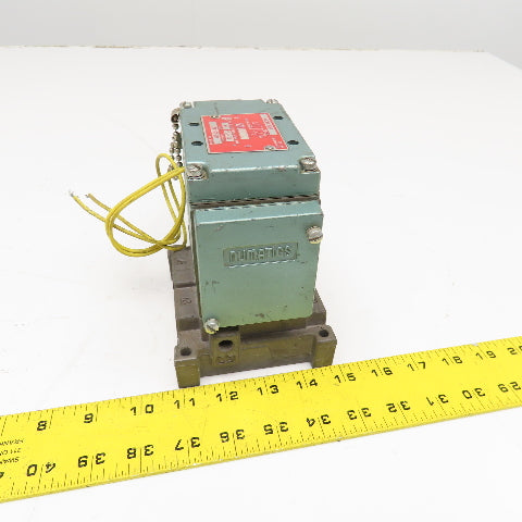 Numatics 32SAD4410 Single Solenoid Directional Valve Spring Return 120V