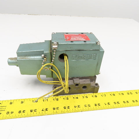 Numatics 32SAD4410 Single Solenoid Directional Valve Spring Return 120V