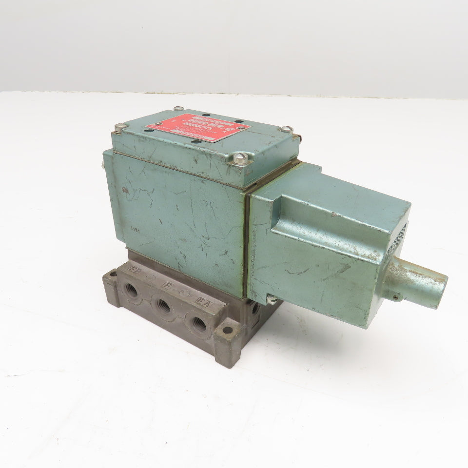 Numatics 32SAD4410 Single Solenoid Directional Valve Spring Return 120V