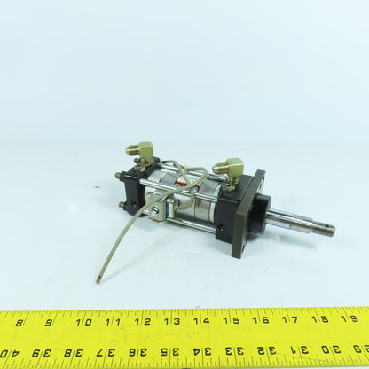 SMC CHDAF40-35-69L Hydraulic Cylinder 40mm Bore 35mm Stroke W/ Sensors