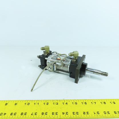 SMC CHDAF40-35-69L Hydraulic Cylinder 40mm Bore 35mm Stroke W/ Sensors